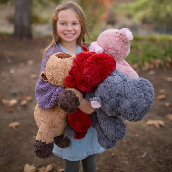 Beverly Hills Teddy Bear Company - Wholesale Stuffed/Plush Toy - Kids & Baby - Chubbees Hippo 22" Weighted Plushie4