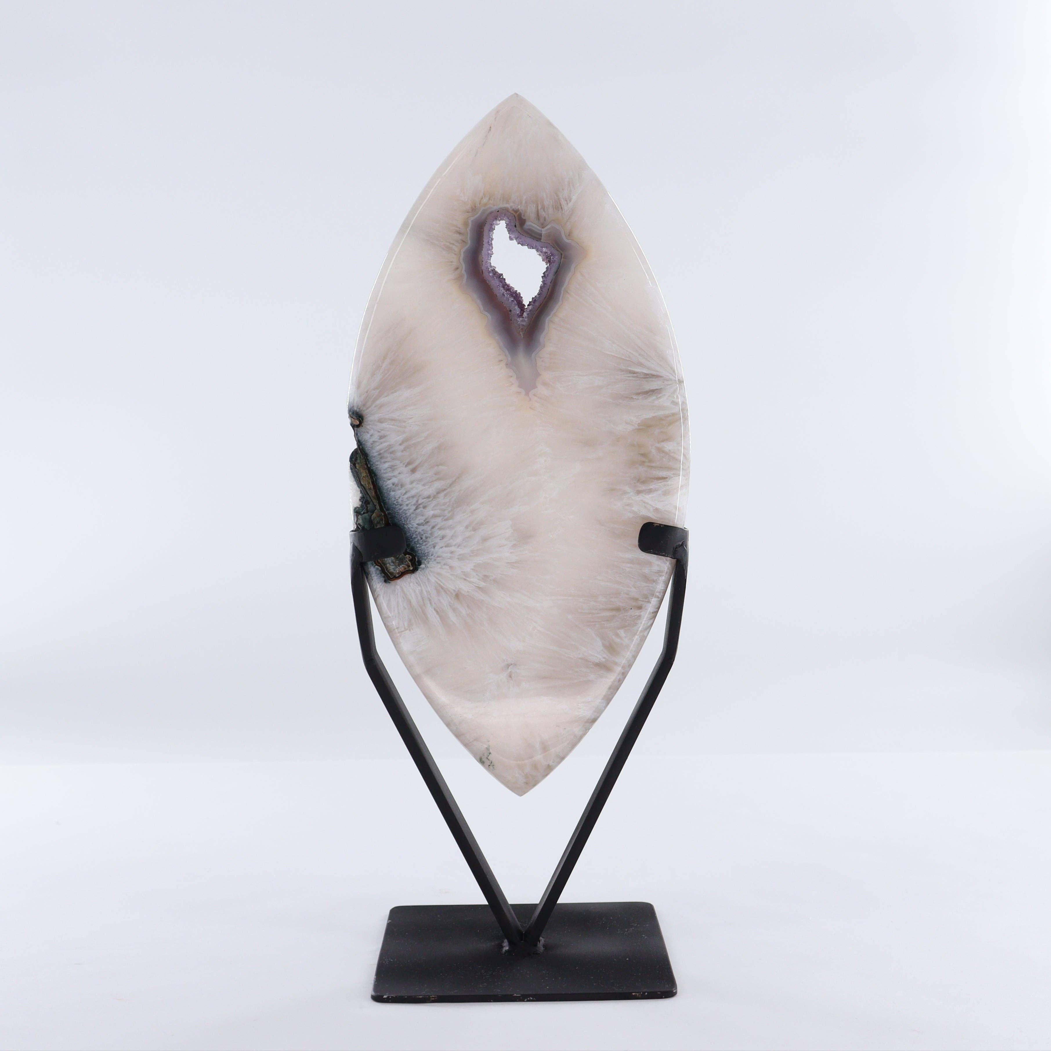 Mi Esperanza Minerals - Wholesale Decorative Tabletop Object - Agate Freeform on Stand5