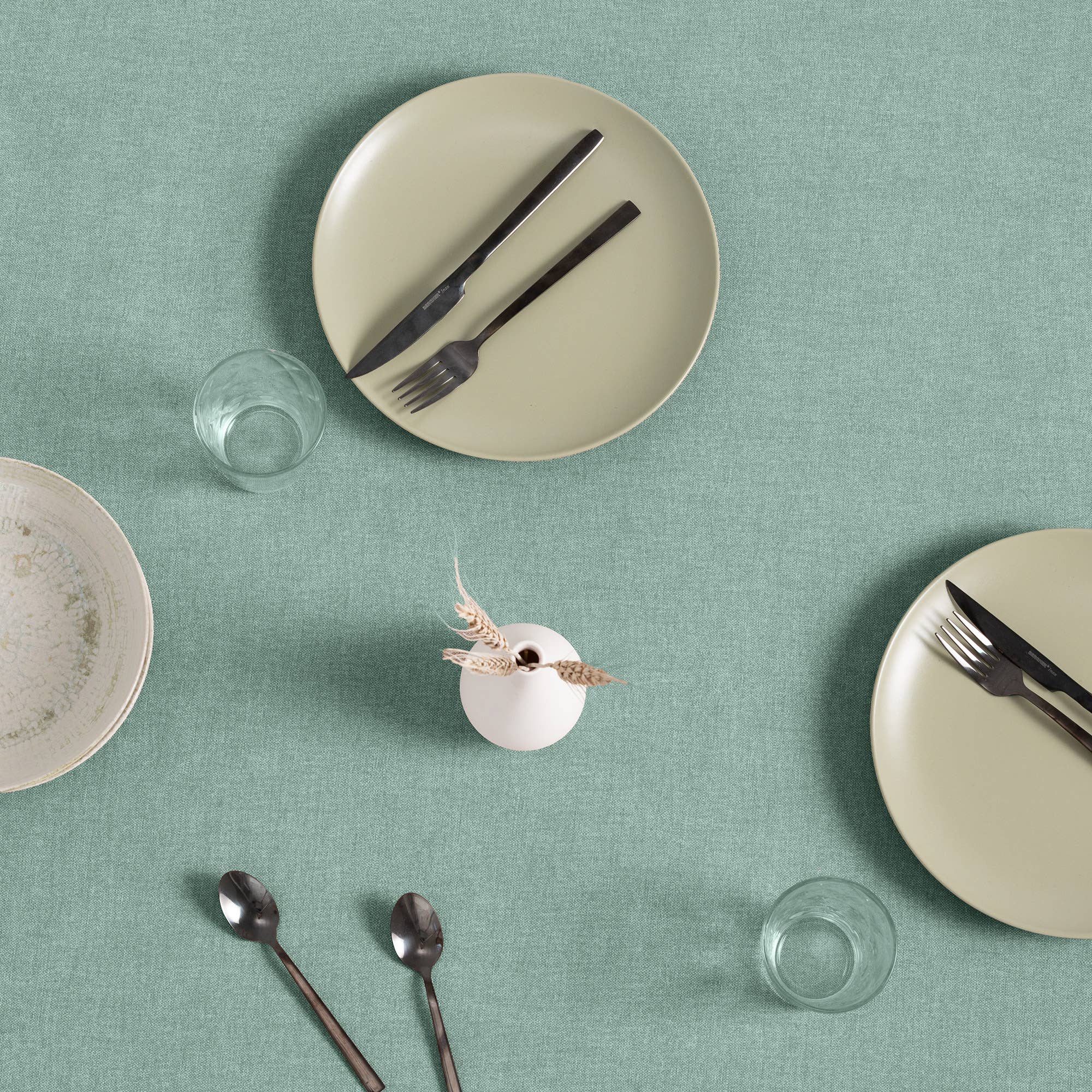 GAMUSI - Wholesale Tablecloth - Stain-resistant cotton tablecloth fabric feel INDIRA3