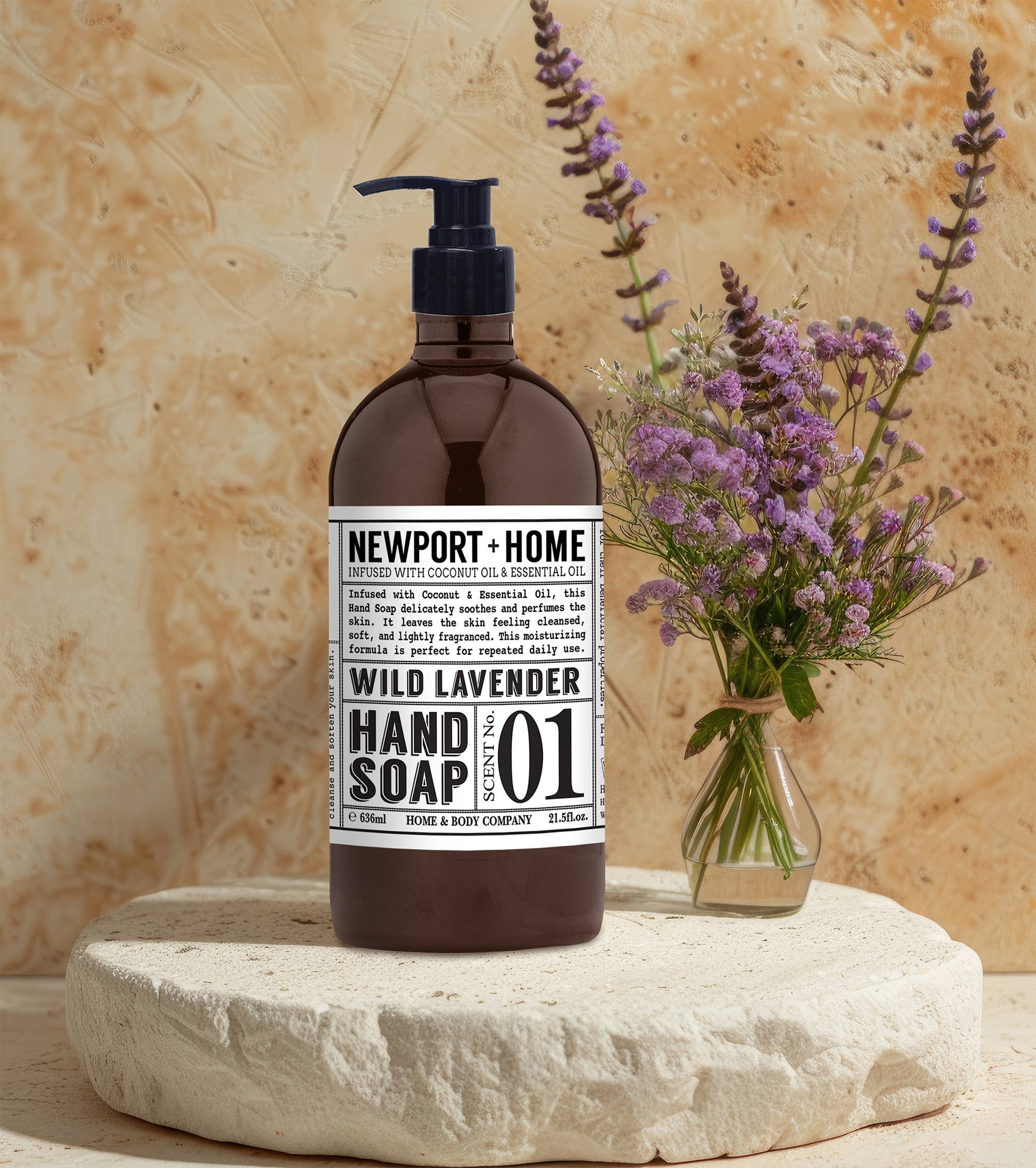 Home and Body Company – wholesale Hand soap/wash – Newport Home - Wild Lavender0