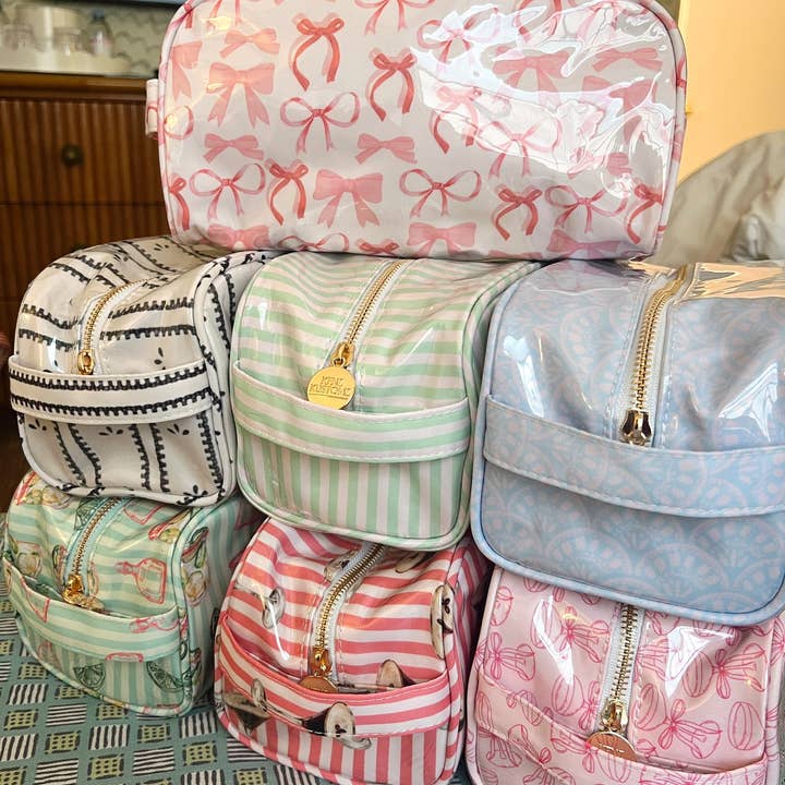 KENZKUSTOMZ - Wholesale Toiletry Bag - Women's - Clear Coat Toiletry Dopp Kit15