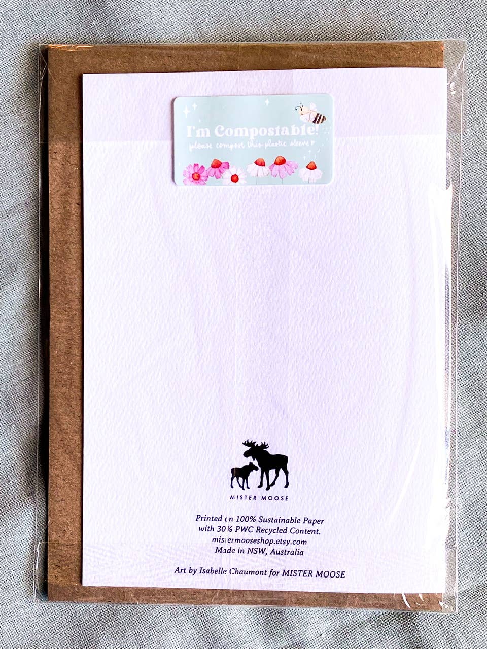 The Wattle Studio - Venta al por mayor Tarjetas de Pascua - Tarjeta de Pascua Bilby Egg3