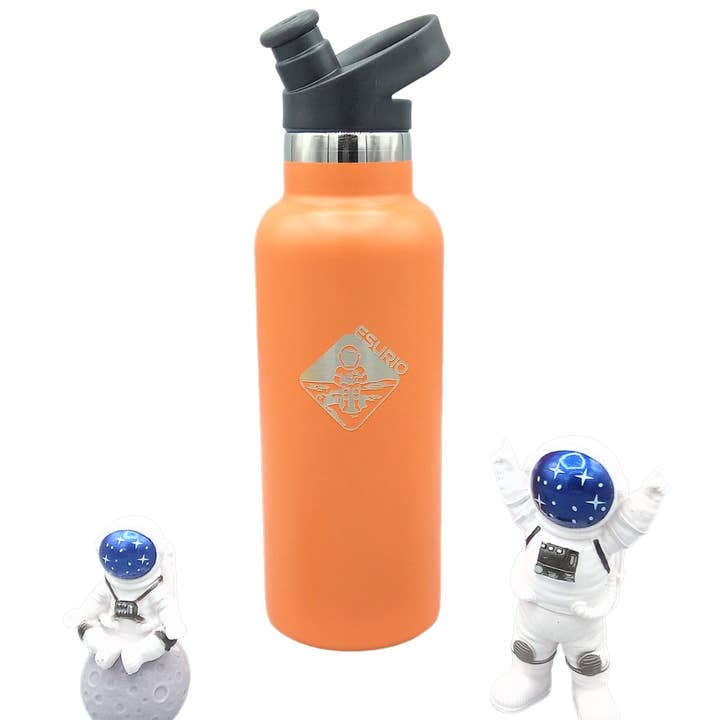 ESURIO - Wholesale Water Bottle - “Arcturus” isothermal bottle 500 ml Orange Solaire4