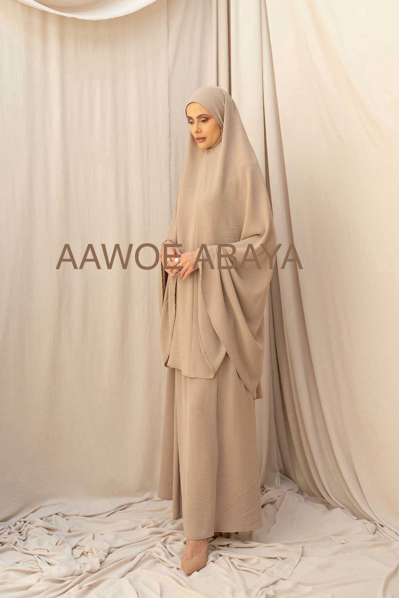 Aawoe Abaya - Wholesale Tops Set - Women's - Jilbab Janne Ready-to-Wear Elegant - 2801-SET34