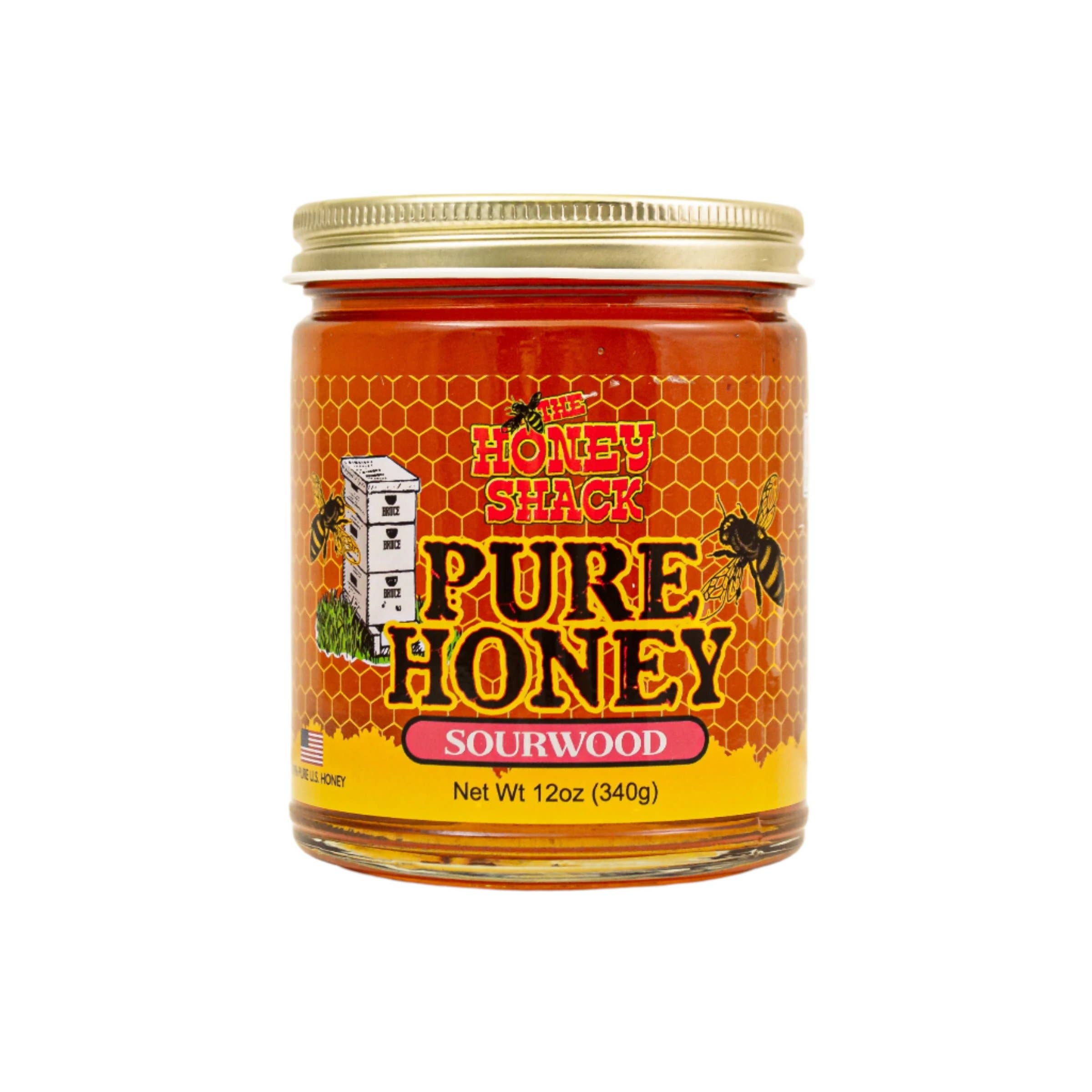 The Honey Shack - Wholesale Honey - Sourwood Honey 12 oz0