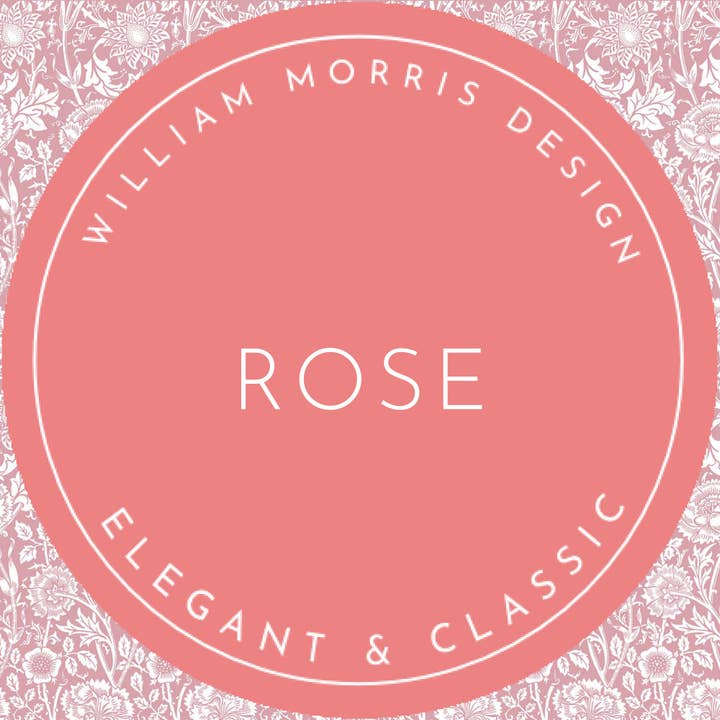 The Master Herbalist - Wholesale Drawer Liner - ROSE SCENTED Drawer Liners in PINK William Morris Design8