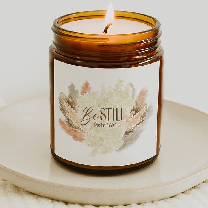 Be Still Soy Wax Scented Candle for wholesale by OLF
