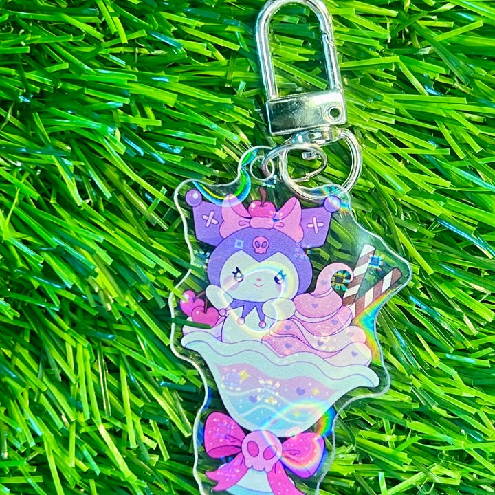 Mothers Of Orion - Wholesale Keychain - Unisex - Sanrio Desserts Keychain KUROMI1
