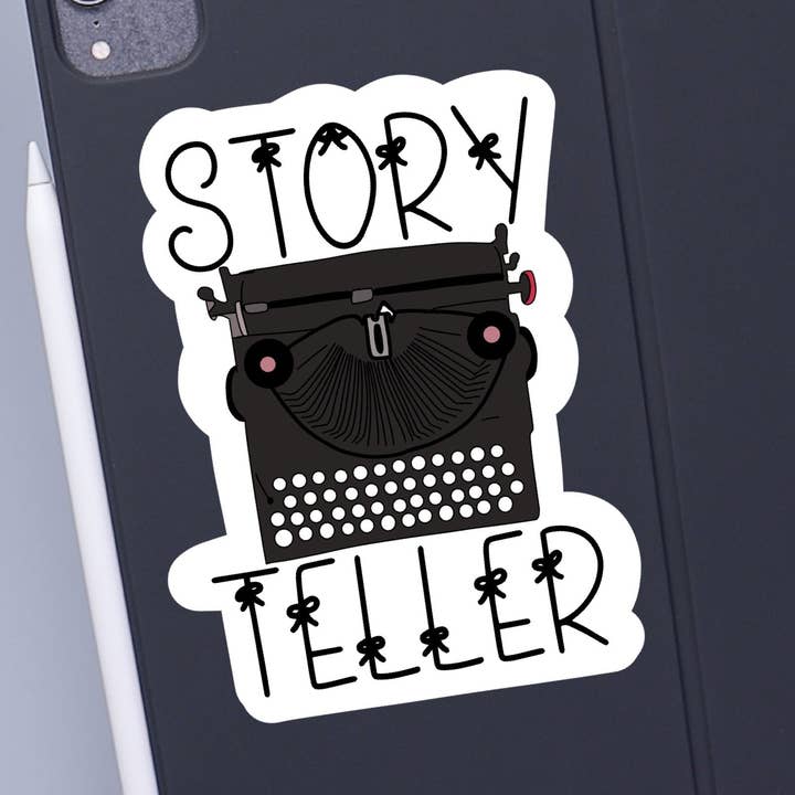 Storyteller Sticker for wholesale by TaleMeCo