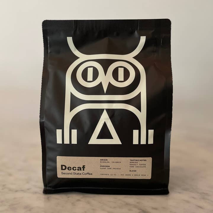 Second State Coffee - Wholesale Coffee Beans - Decaf Coffee 12 oz2