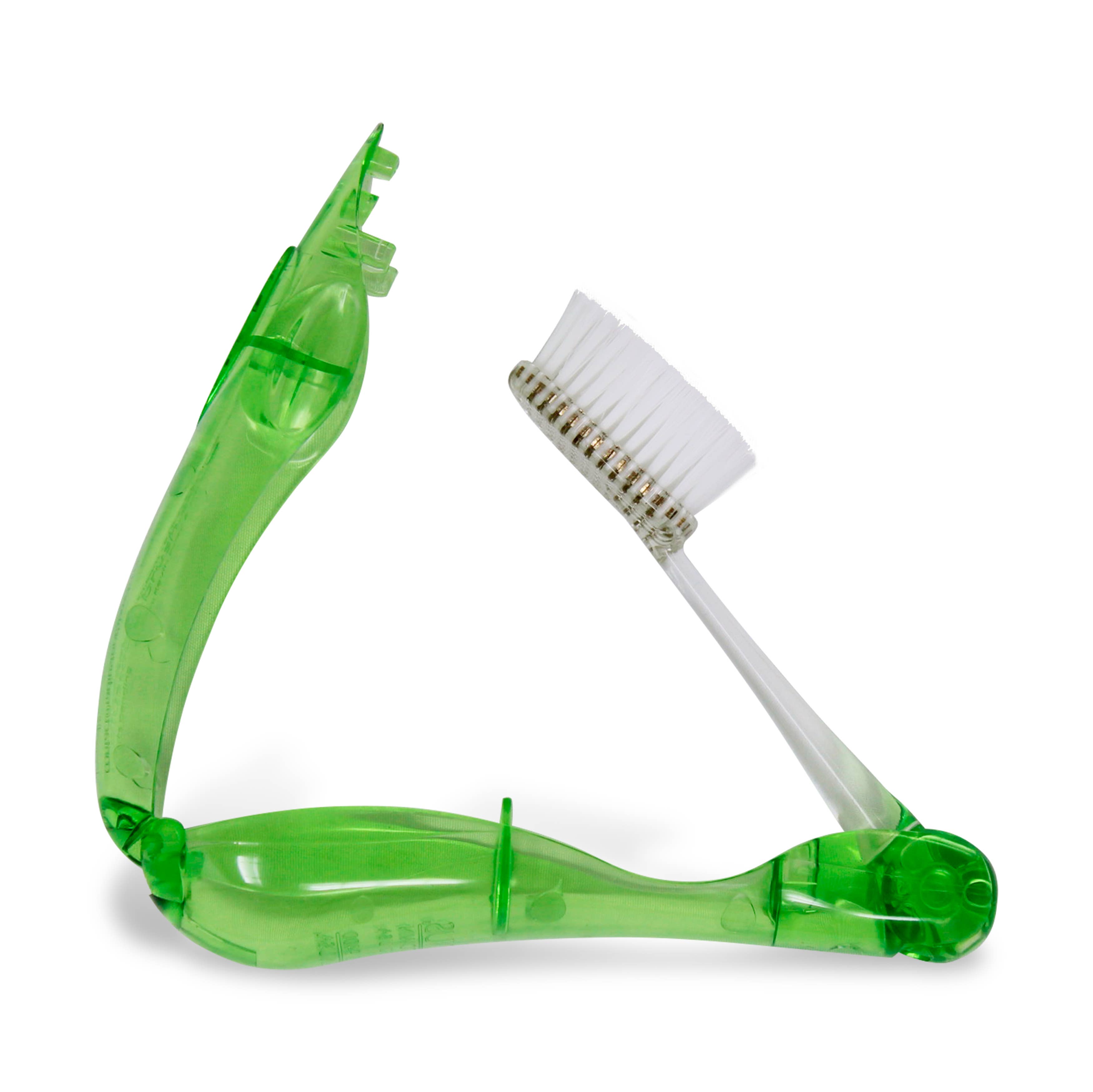 RADIUS – wholesale Tandborste – RADIUS mjuk reseräskbosterkam med 2-i-1 design2