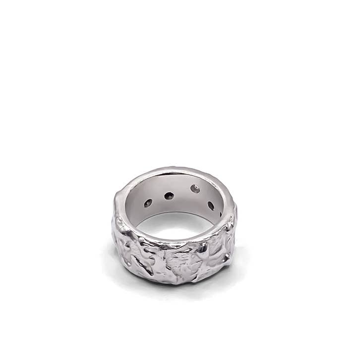 MOCA Jewellery - Wholesale Multi-Stone Ring - Stone Set Band1