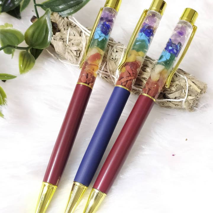 Soothing Crystals - Wholesale Pen - Crystal Pen | 7Chakra Pen | Manifestation Pen | Healing Pen2