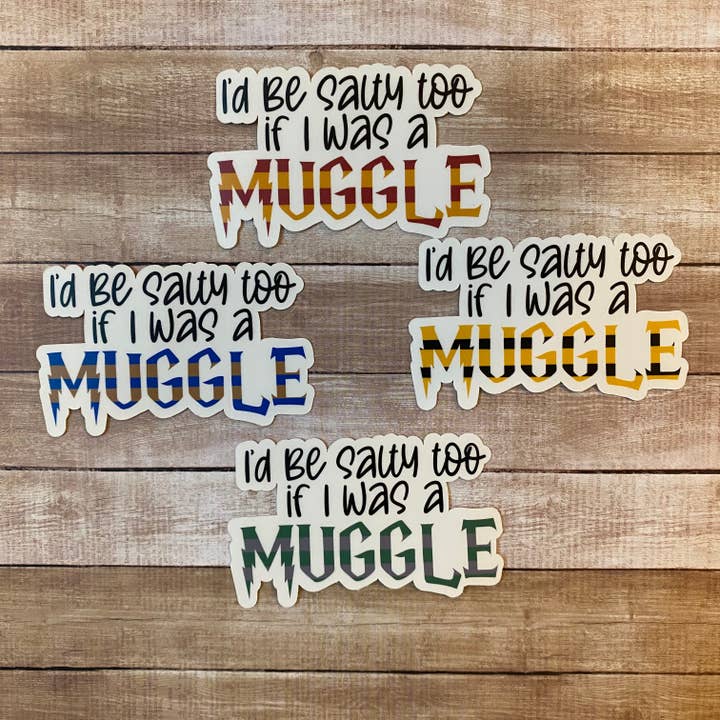 Muggle klistermærke for engroshandel hos kbs design space