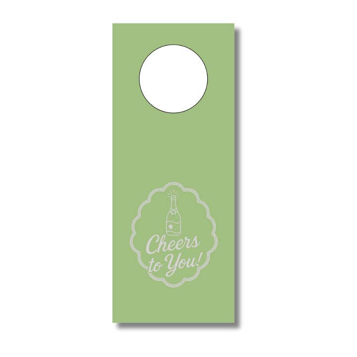 Duncan Sister Designs - Wholesale Wine Gift Bag - Cheers Wine Bottle Gift Tags – Set of 6, Made in the USA3