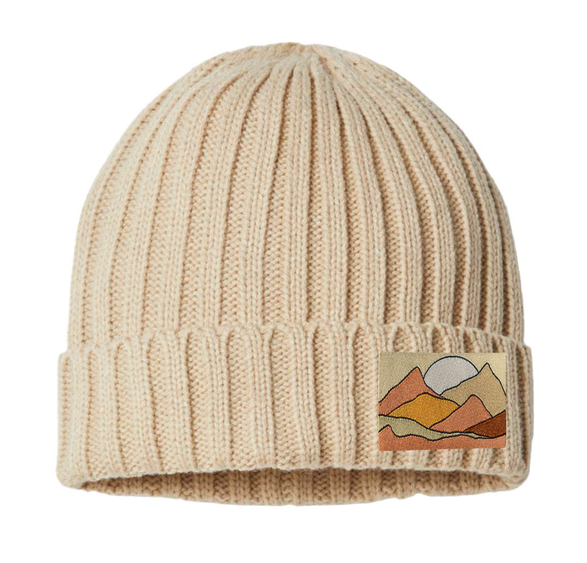 Spruce Seed - Wholesale Beanie - Unisex - Knit Beanie-Fisherman Hat- Mountain Patch 0