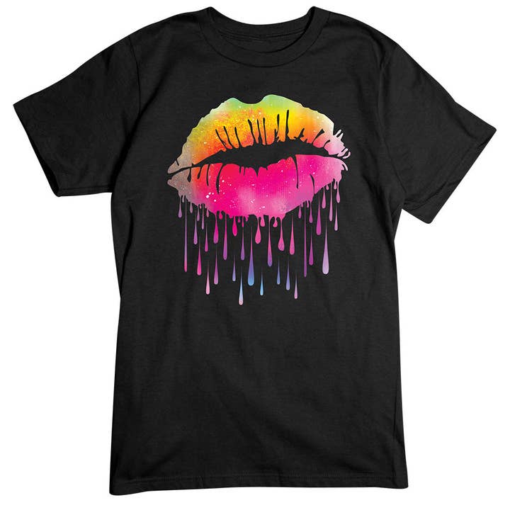 Black Lips Like Sugar, T-Shirt for wholesale on Faire