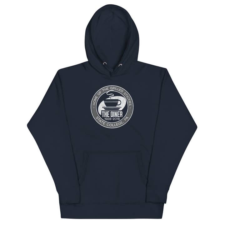 The Diner - State College, PA - Premium Fleece Hoodie for wholesale by Yinzylvania