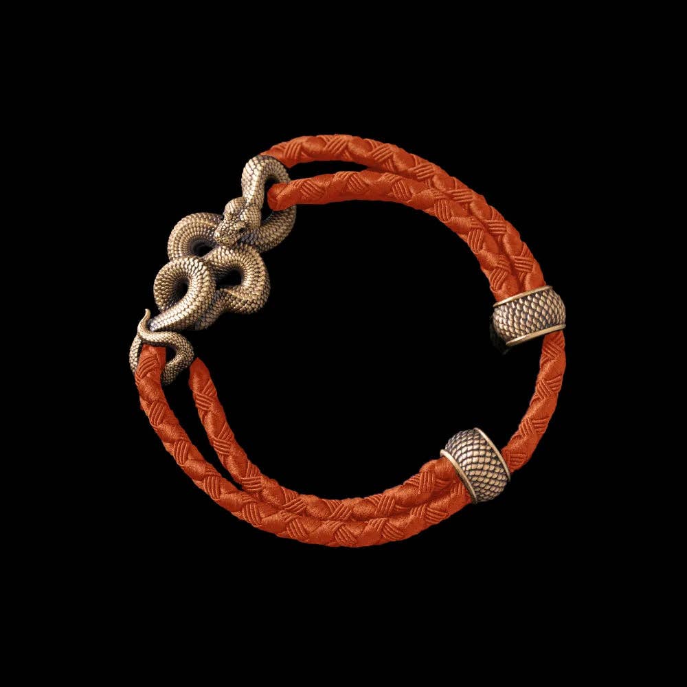 Coppertist.wu - Wholesale Woven/Braided Bracelet - Tree Boa Rope Bracelet - Brass26