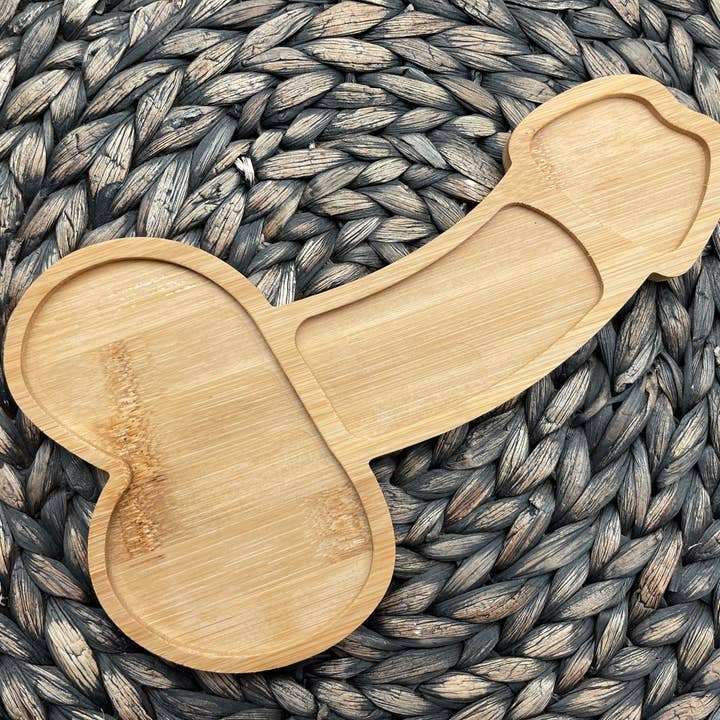 Dirty Grove by Hazel Grove Customs - Venta al por mayor Tablas de quesos - Tabla de embutidos para penes pequeños, tabla de despedida de soltera