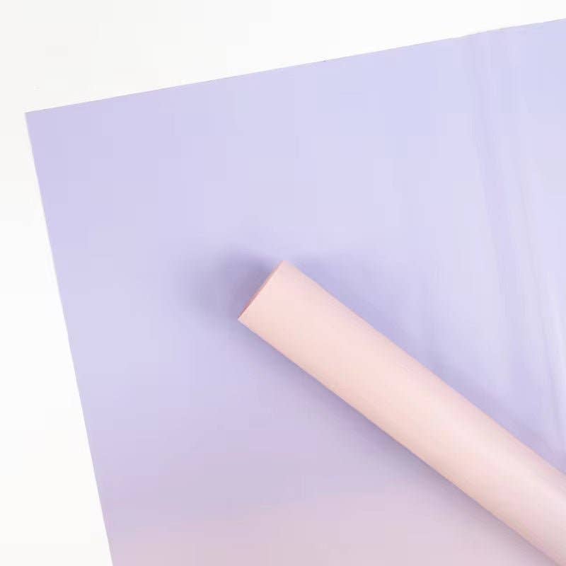 Elegant Design Supply - Wholesale Wrapping Paper Roll - Two Sides Gradient Flower Wrapping Paper (20pcs/bag)7