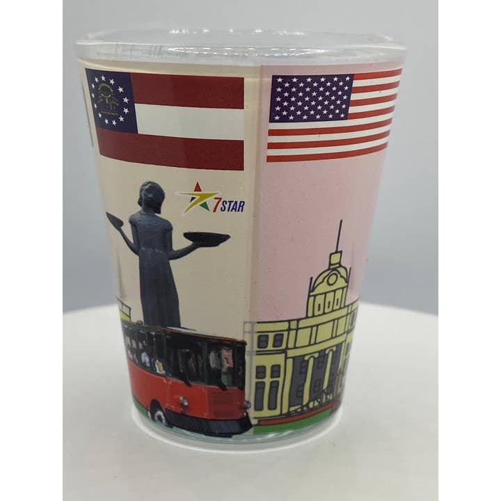 7 Star - Vendita all'ingrosso Bicchierino da liquore - Bicchiere da bicchierino «SAVANNAH' Georgia»3