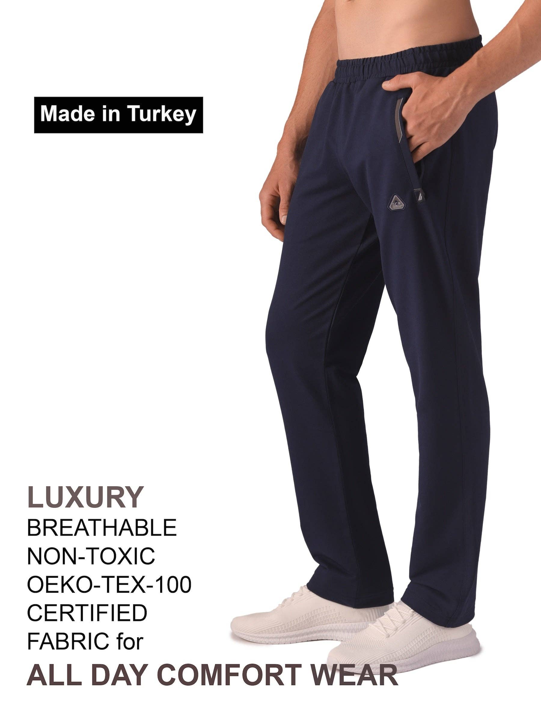 Apparel Now - Wholesale Athletic Sweatpants/Joggers - Men's - All-Day Comfort Men's Athletic Pants Straight - BIG & TALL7