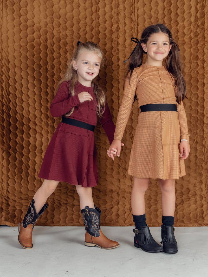 Asymmetrische Sneden Waffle Top voor wholesale door Hush.Shop