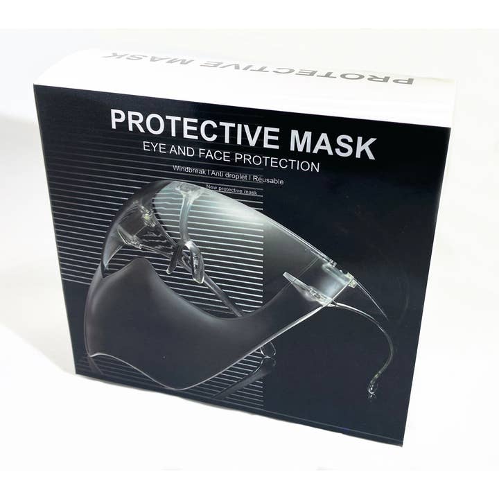 Trio Trading – Máscara de grau médico por atacado – Protetor facial da moda, capa facial, 100% da área do rosto