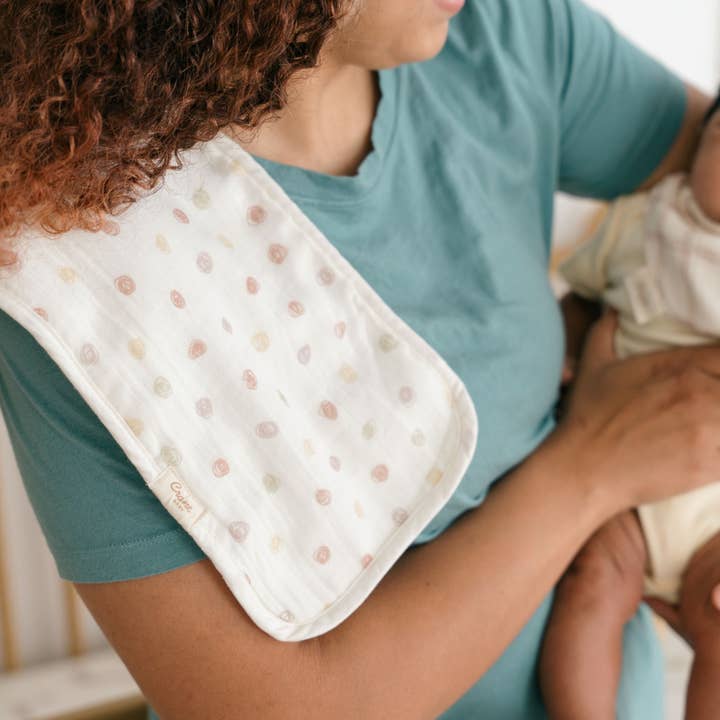 Crane Baby - Wholesale Burp Cloth Set - Baby - Charlie 3-pc. Farmhouse Goose Burp Cloth Set5