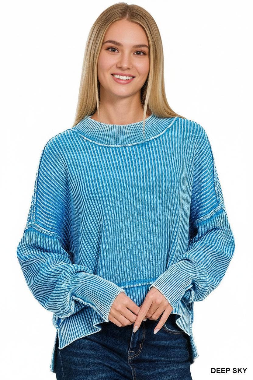 42POPS - Wholesale Knit Sweater - Women's - ',...._ Washed Sweater Collection21