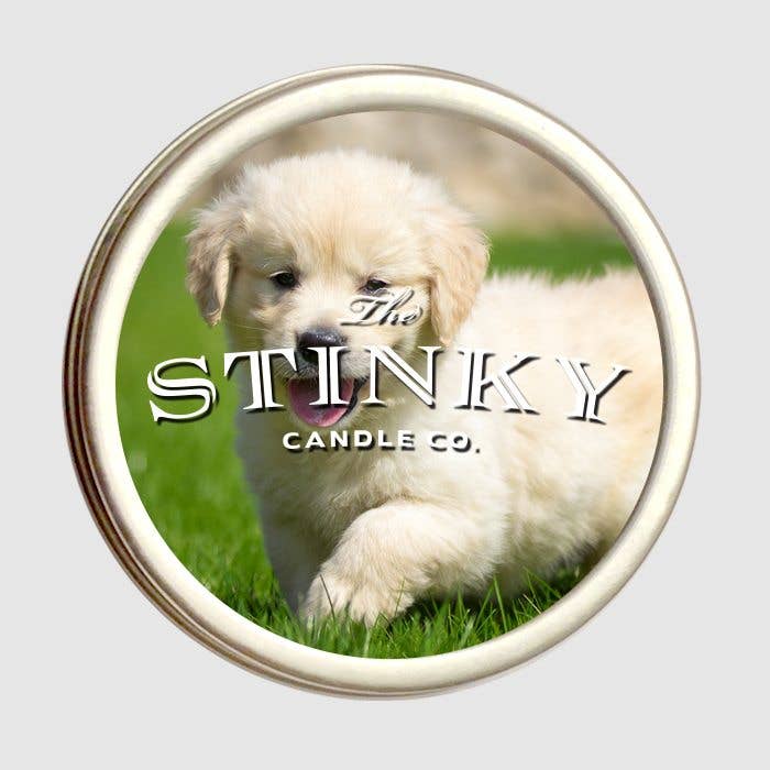 Clean Puppy kaars voor wholesale door The Stinky Candle Company, LLC