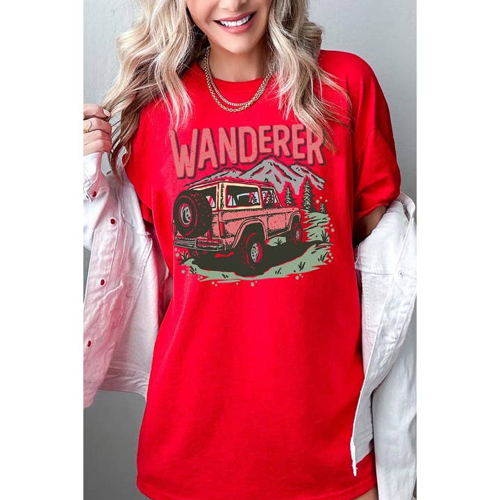 COLORBEAR - Wholesale T-Shirt (Graphic) - Women's - Wanderer Adventure Graphic Heavyweight T Shirts8