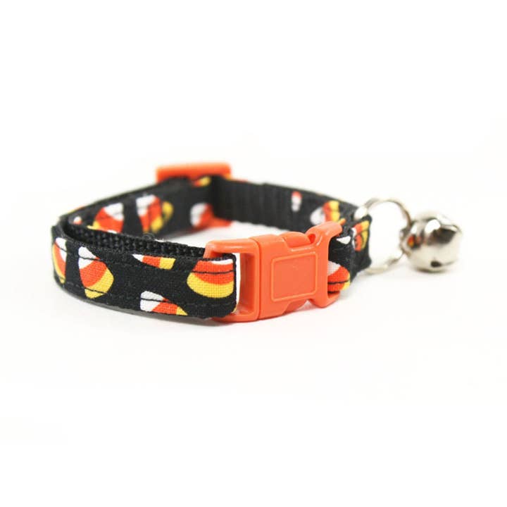 Candy Corn Halloween Cat Collar for wholesale by Dusidog