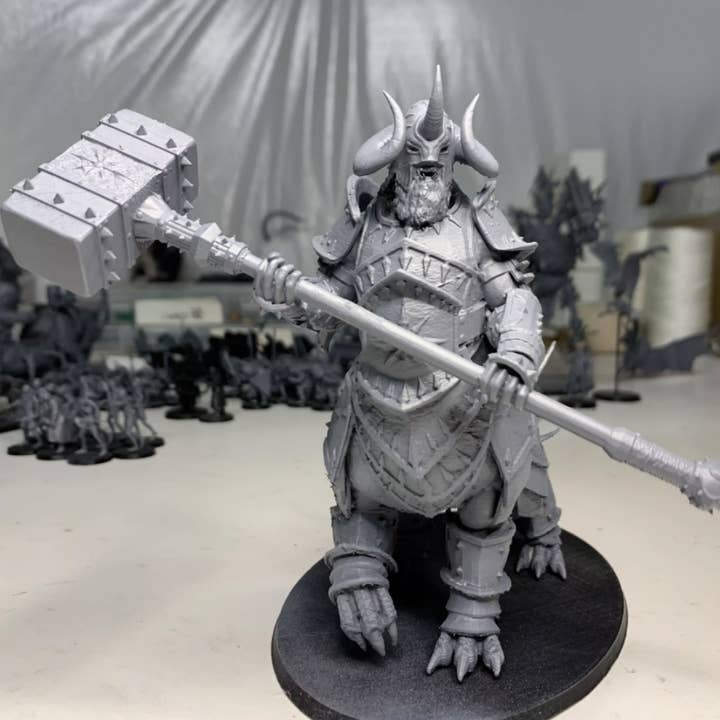 Forg3d – Estatueta decorativa por atacado – Dragon Ogre Estrela4