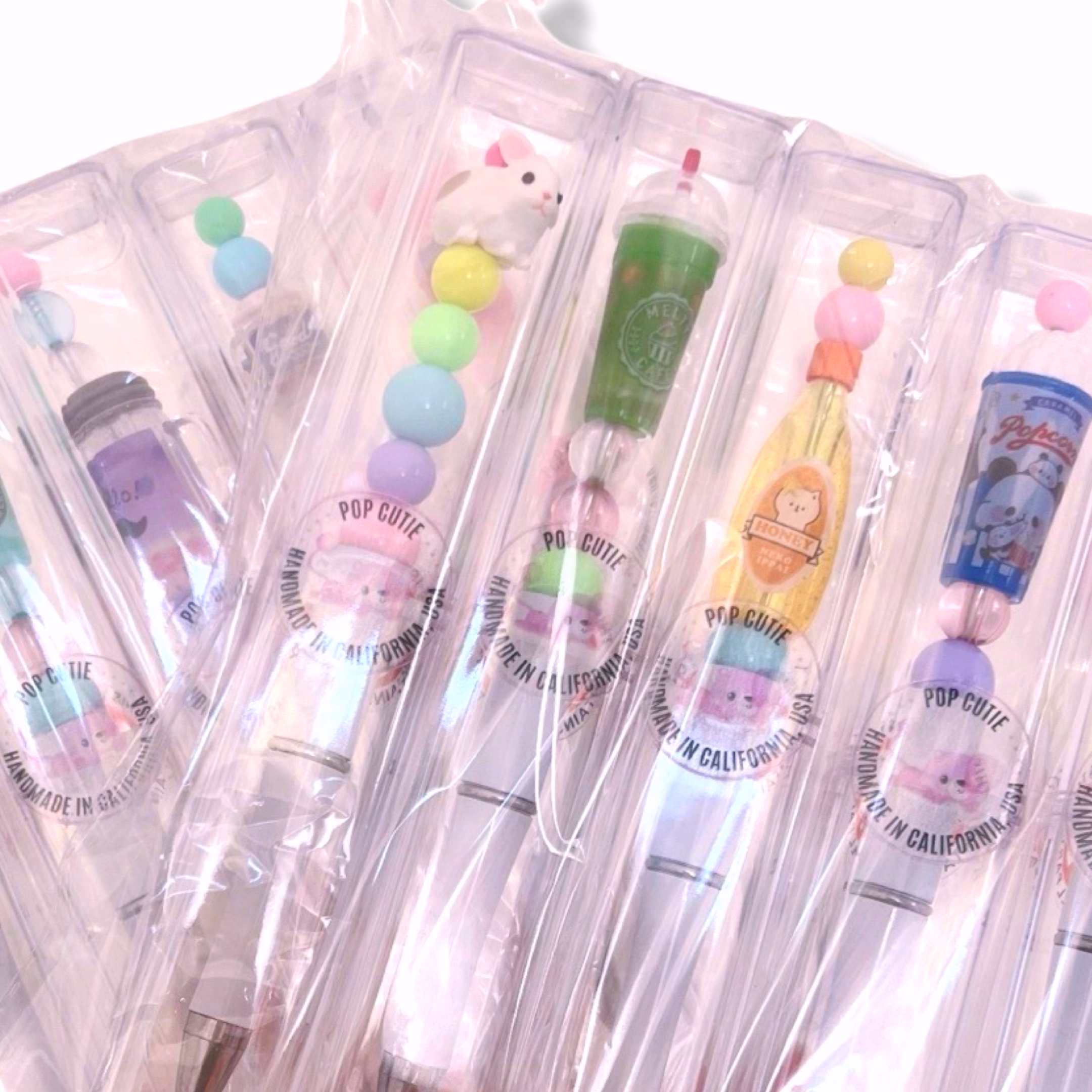 Pop Cutie Accessories & Gifts - Europe – wholesale Pennor – Pop Cutie handpärlad kawaii-penna – skrivredskap hantverk8
