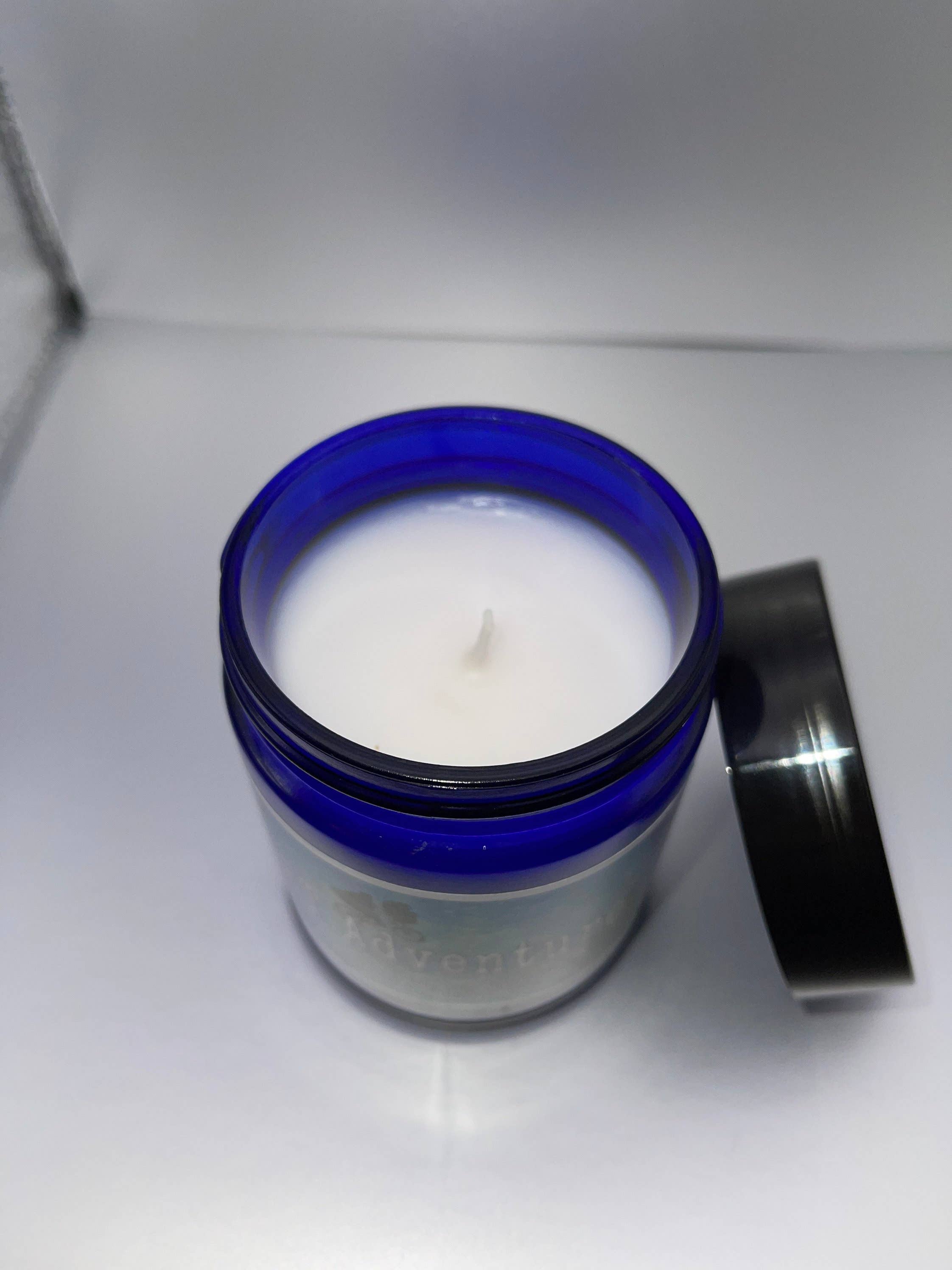 Familiar Fragrances - Wholesale Jar/Filled Candle - 8oz Glass jar Candle unbranded/unlabeled /Pick Fragrance5