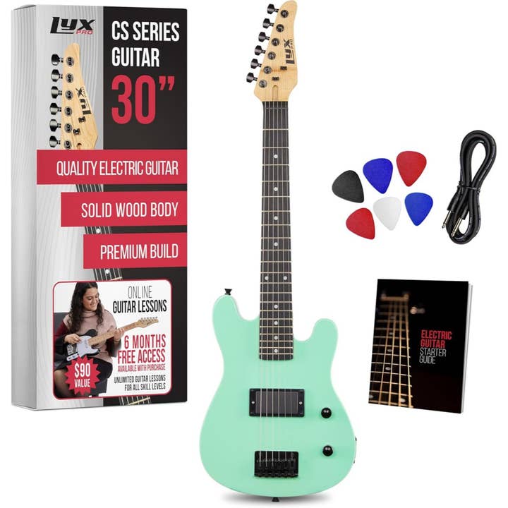 LyxPro – wholesale Musical instrument – CS 30” Beginner Electric Guitar Kit with Guitar & More!2