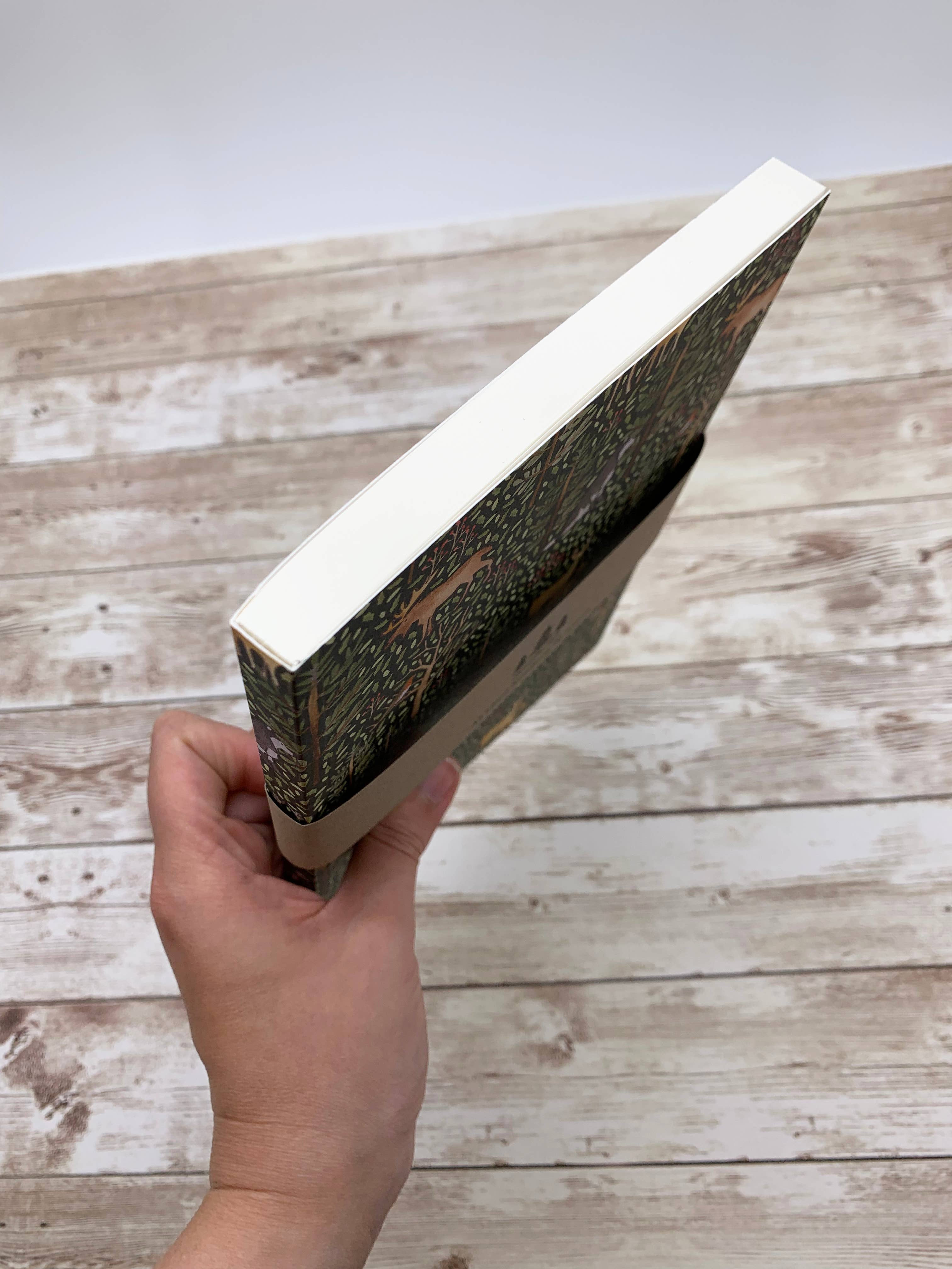 Samantha Hall Designs – wholesale Notebook – Animals of the Forest A5 Notebook1