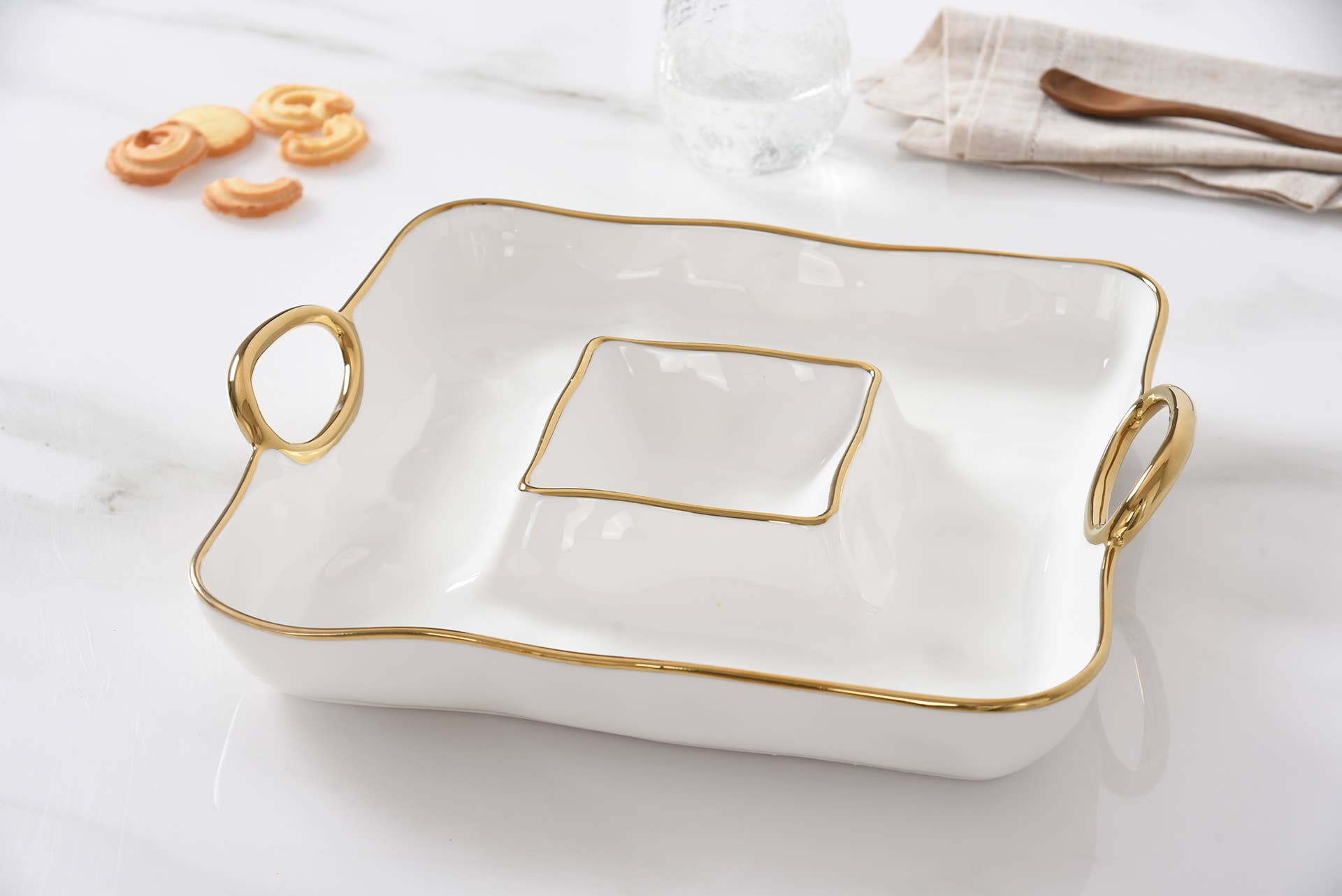 Pampa Bay - Wholesale Condiment/Dip Bowl - Square Chip & Dip5