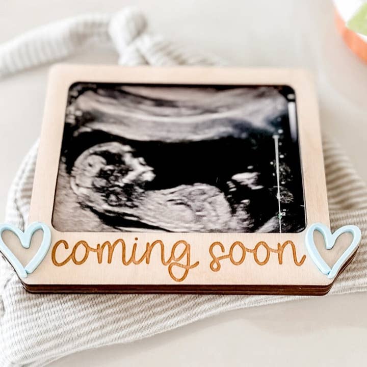 Chelsea Brandt Creations - Wholesale Picture Frame - Kids & Baby - Coming Soon Ultrasound Fridge Magnet