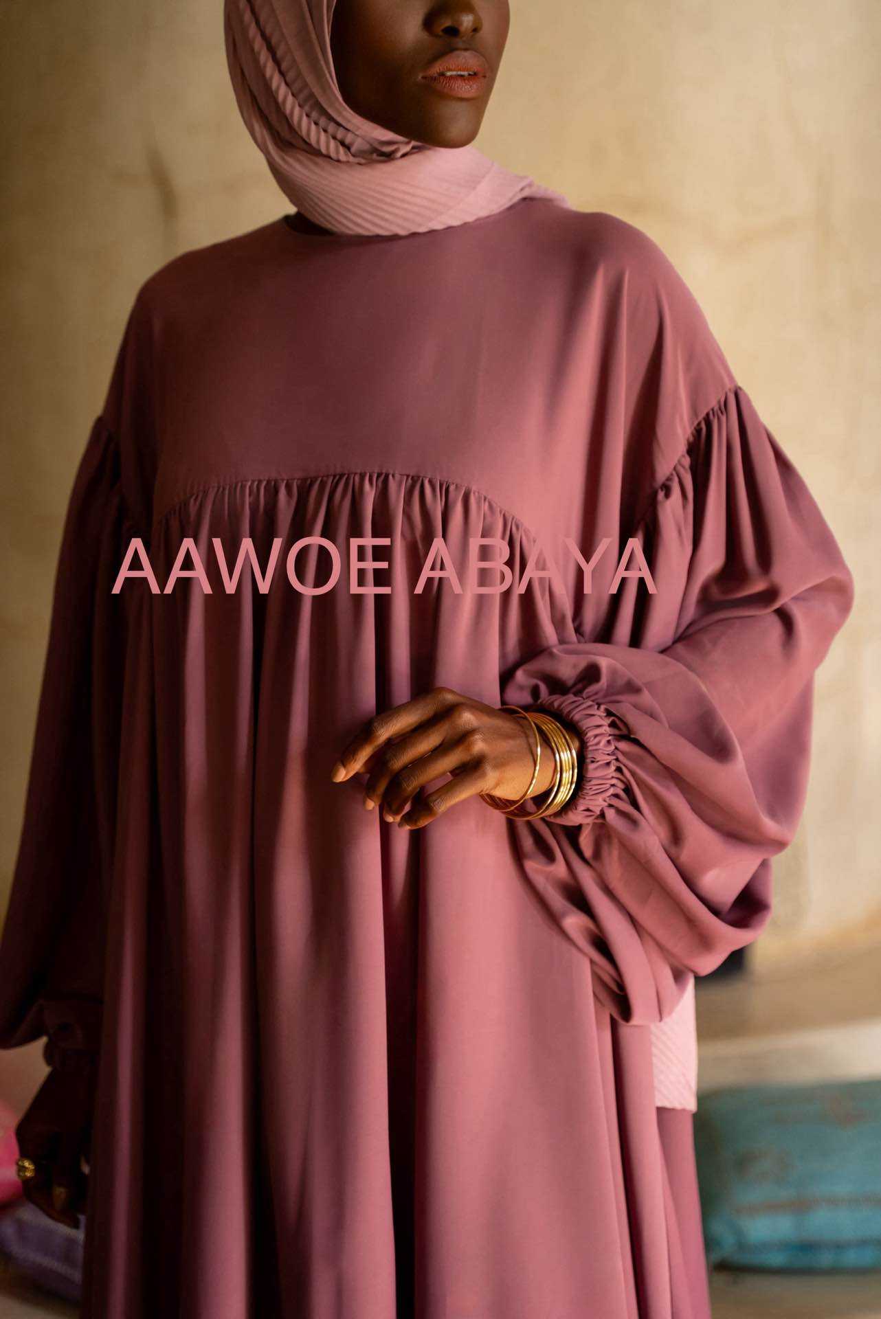 Aawoe Abaya - Wholesale Dress - Women's - Elegant Abaya Dress - 2413-ROB4