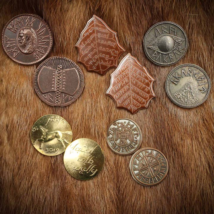 Shire Post Mint - Wholesale Keepsake Coin/Token - The Lord of the Rings™ Set #1 - Middle-earth Set of Five Coi4