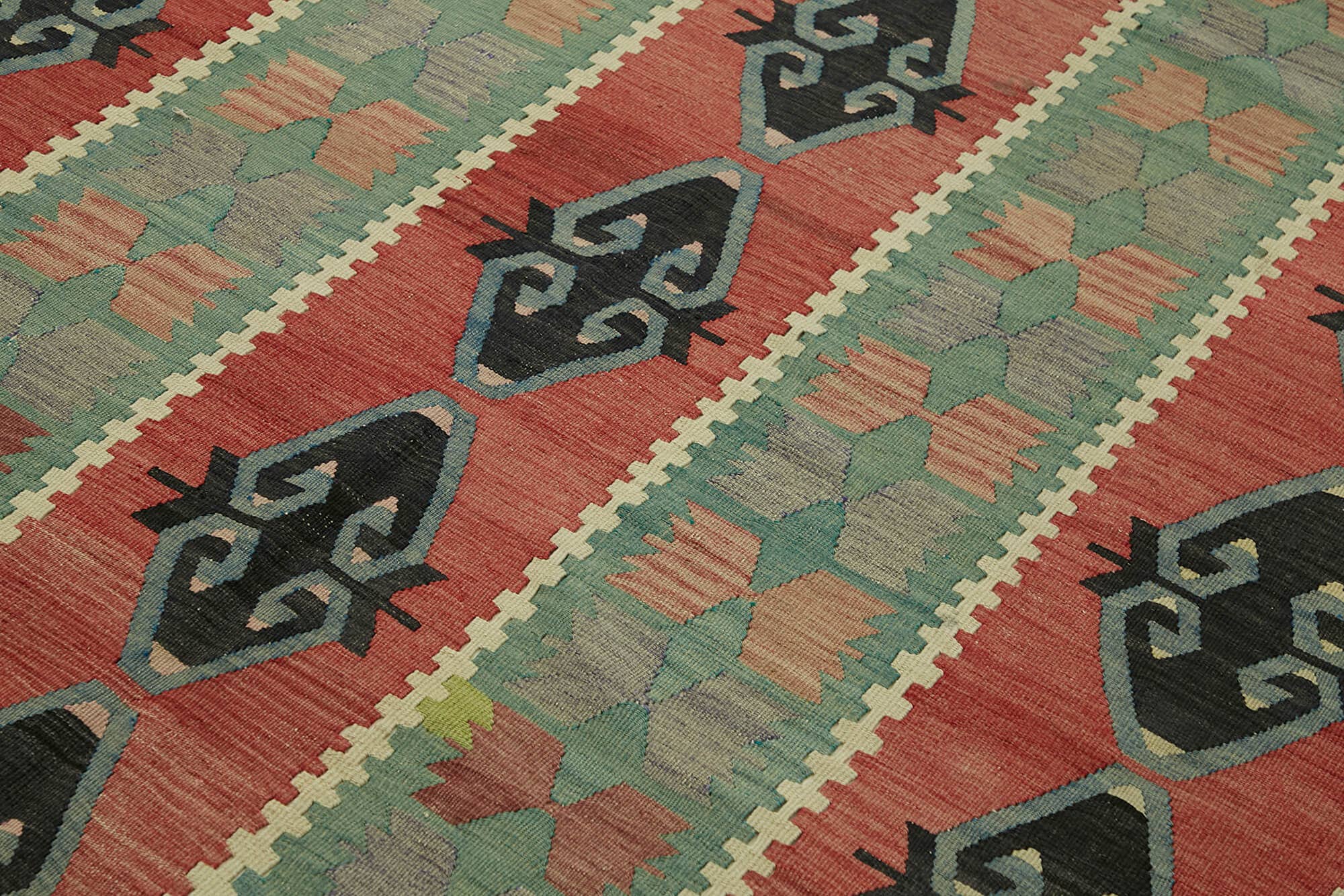 RUG N CARPET - Wholesale Vloerkleed - 6x10 Multicolor Oosterse Kilim Vloerkleed - 460254