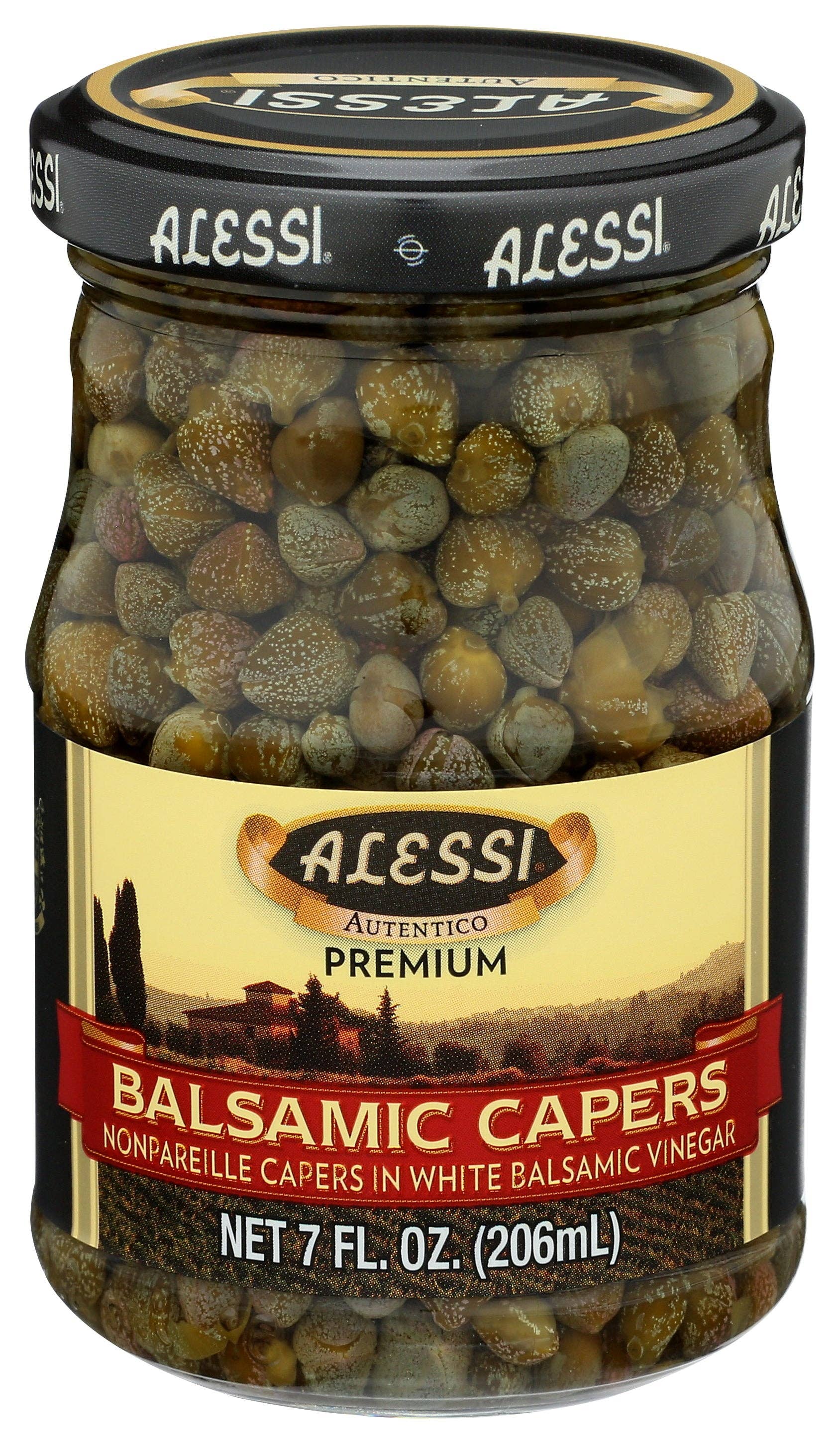 Everyday Supply Co - Wholesale Pickled Vegetables - ALESSI CAPER BALSAMIC - Case of 6