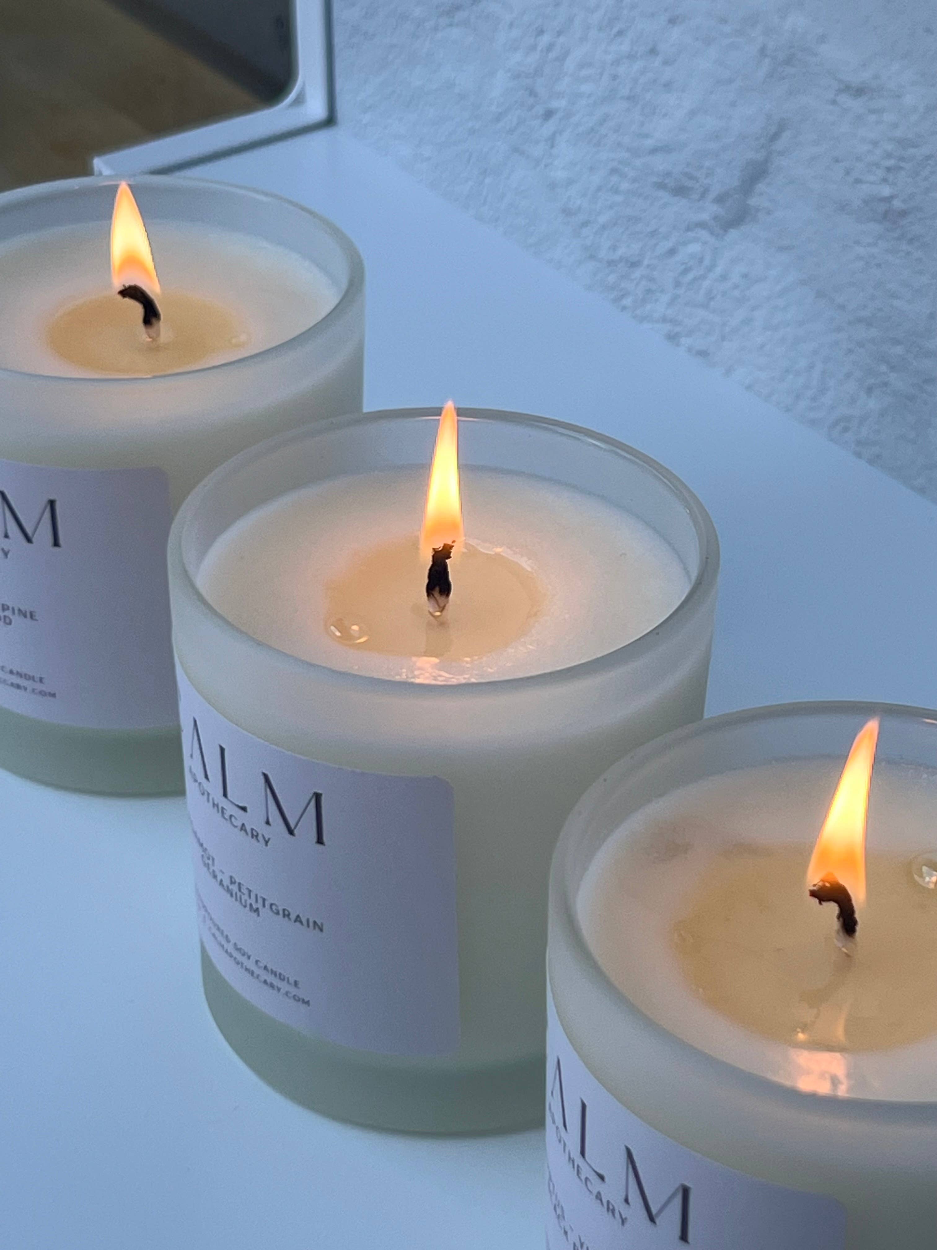 Calm Apothecary - Wholesale Jar/Filled Candle - Eucalyptus Candle2