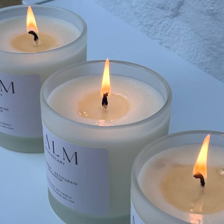 Calm Apothecary - Wholesale Jar/Filled Candle - Eucalyptus Candle2