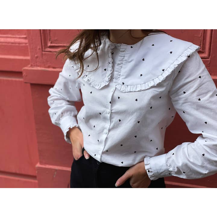 Cha' coud - Wholesale Craft Sewing Kit - Sewing pattern - The Paula shirt10