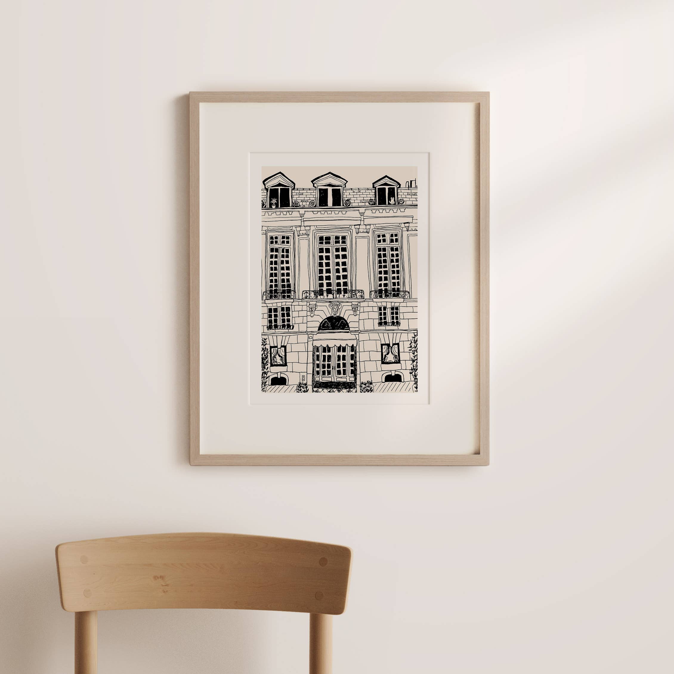 Pascale Berkowitz Studio Art - Wholesale Art Print - "Room Service", Giclée Fine Art Print1