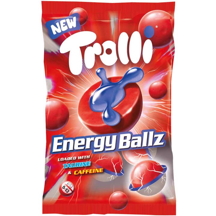 Global Bite Co - Wholesale Gummy - Trolli Energy Ballz 75g (Germany)
